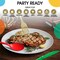 Exquisite Polished Plastic Silverware – 150 Pcs Heavy Duty Cutlery Set – 50 Each of Forks, Knives & Spoons – Disposable Utensil Set for Parties, Events & Catering – Flatware Set by Party Solids